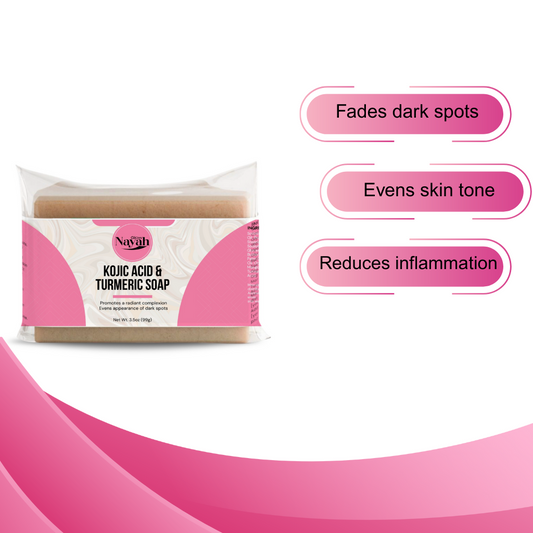 Nayah Glow Kojic Acid &amp; Turmeric Soap