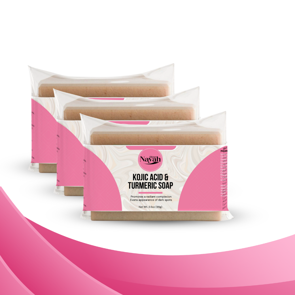 Radiant Skin Trio – Kojic Acid & Turmeric Soap Bundle